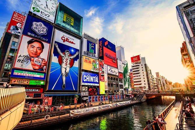 Osaka Dotonbori Daytime Food Tour - Walking past the bright side of Dotonbori