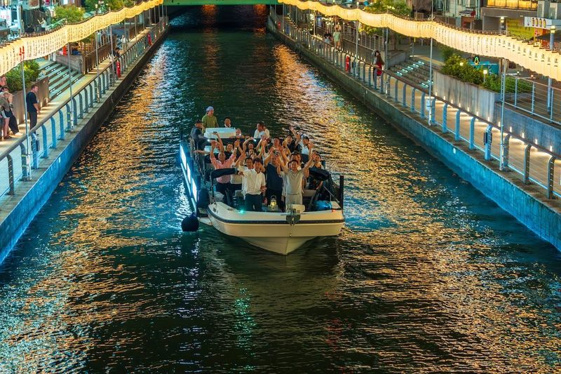 Osaka Dotonbori Naniwa Sightseeing Boat - What the short route includes