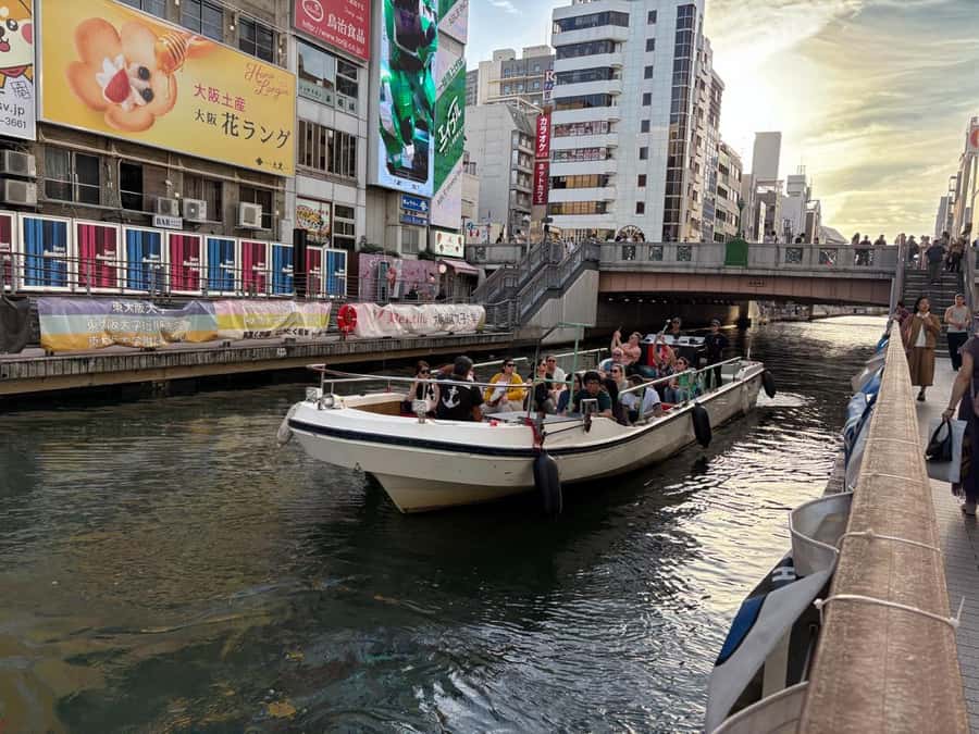 Osaka: Dotonbori's Bridges 20-Minute Cruise - From Tazaemon Bridge to Nippon-bashi Bridge