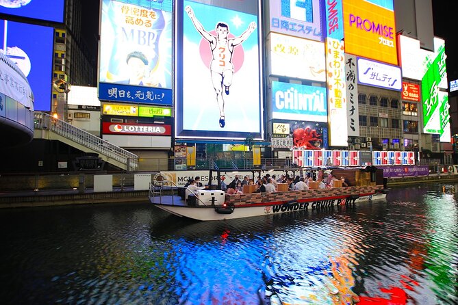 Osaka Dotonbori Wonder Cruise - What the Dotonbori canal reveals
