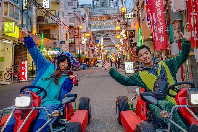 Osaka Go Karting Tour with Funny Costume - Namba and Dotonbori at street level