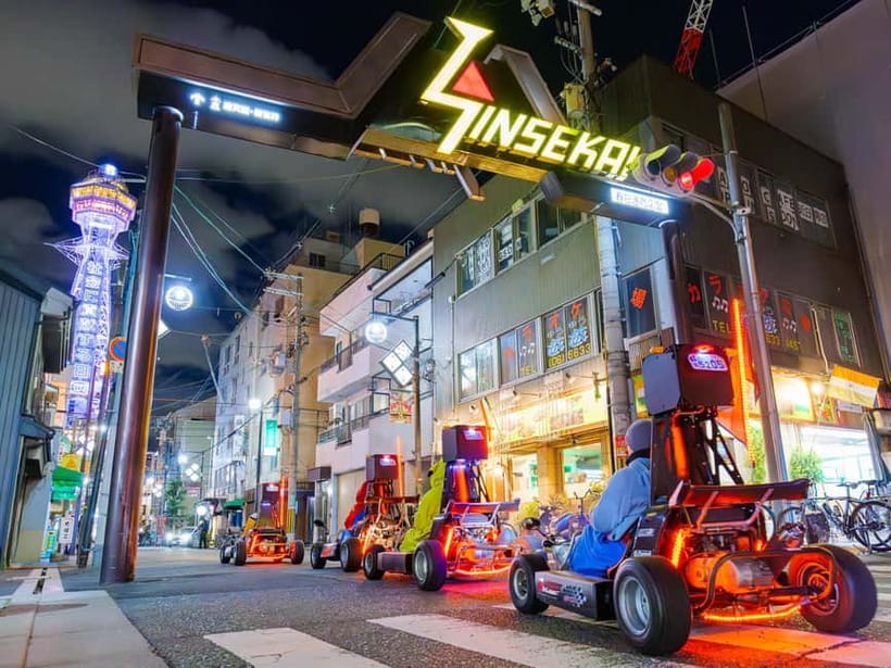 Osaka: Guided Go Karting Tour in a Funny Costume - Starting near Namba with a quick safety briefing