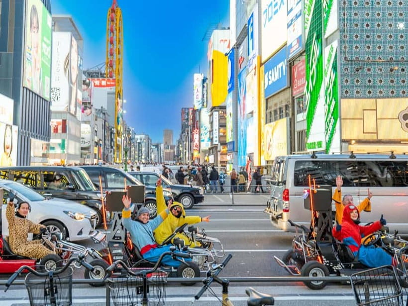 Osaka: Guided Go Karting Tour in a Funny Costume - America-mura and Namba: the lively opening stretch