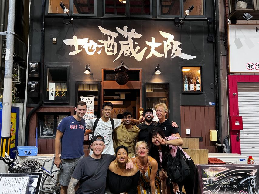 Osaka: Izakaya Bars Guided Walking Tour - Local beer, cocktails, and spirits across three venues