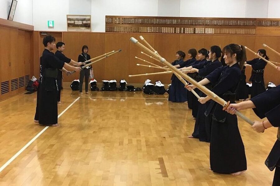 Osaka: Kendo Workshop Experience - The match-style mini-game
