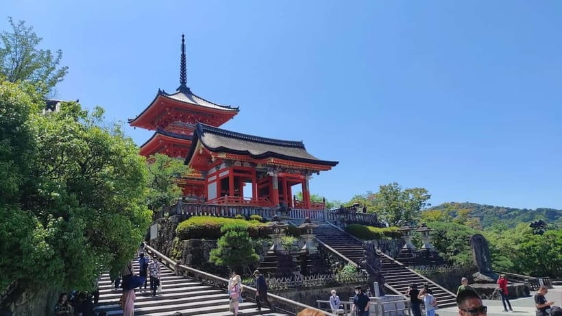 Osaka: Kyoto & Uji Historical Sites and Scenic Delights Tour - Departure choices and the end of the day