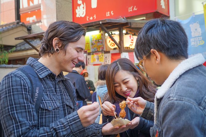 Osaka Local Foodie Walking Tour in Dotonbori and Shinsekai - Starting beneath Tsutenkaku in Shinsekai