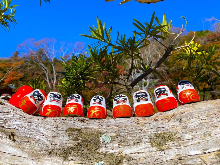 Osaka: Minoh, Katsuoji Temple, & Minoh Falls Full-day Tour - Katsuoji Temple and its sea of Daruma dolls