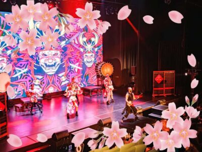 OSAKA NIGHT FUSION Japanese Taiko Kabuki Samurai Dance Show