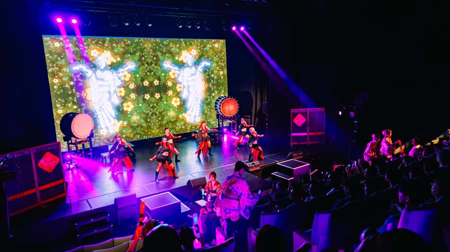 OSAKA NIGHT FUSION Japanese Taiko Kabuki Samurai Dance Show - Practical timing and booking advice