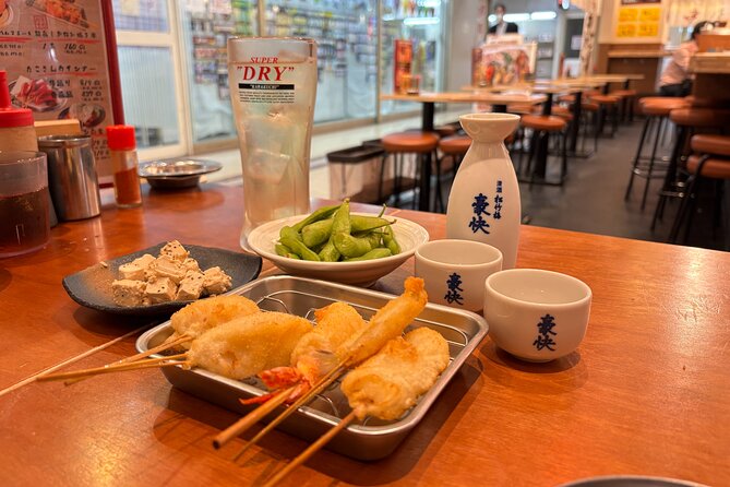 Osaka Night Walk : Discover Umeda Food and Pub - Ohatsutenjin Urasando and the first izakaya stop