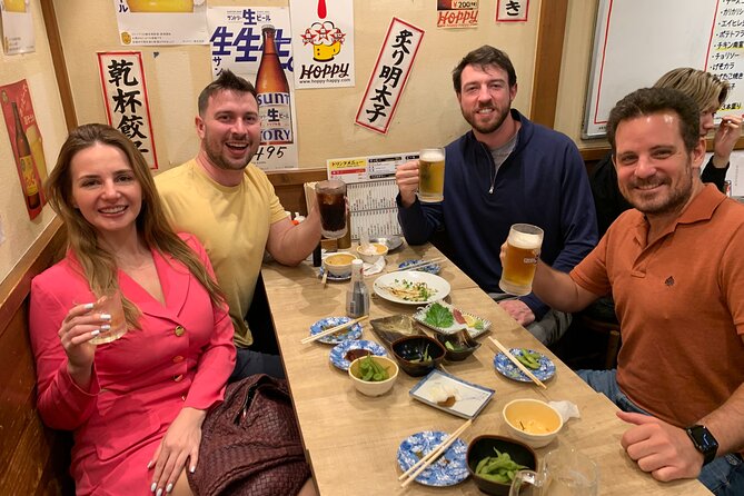 Osaka Nights: Ultimate Pub Bar Crawl with an Expert Local Guide - Walking the side streets for about 10 minutes
