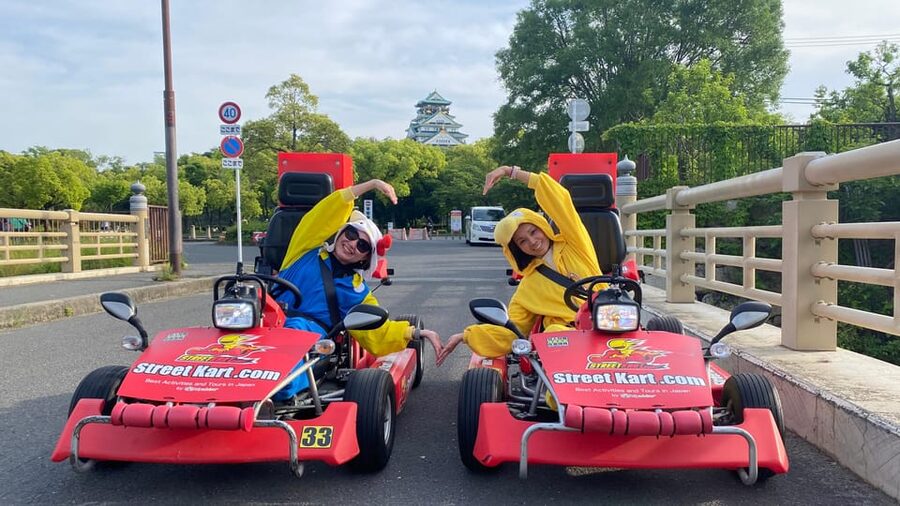Osaka: Original Street Kart Experience (1 Hr) - The briefing and first minutes on the road