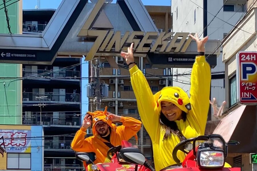 Osaka: Original Street Kart Experience (1 Hr) - Starting at the garage and getting ready