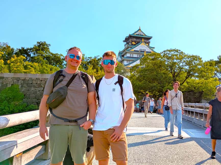 Osaka: Osaka Castle & Historical Museum Guided Tour - The observation deck and Osaka views