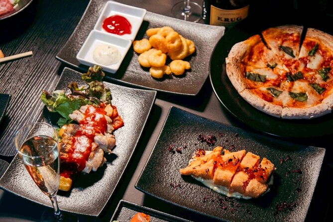 Osaka: PICCADILLY PREMIUM DINNER SHOW&NIGHTCLUB with Tasting - The Japanese course adds a local touch