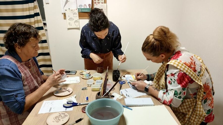 Osaka: Private Ceramic Painting Workshop - Waiting Six Weeks for the Fired Piece