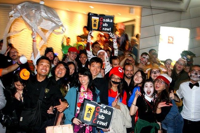 Osaka Pub Crawl and Nightlife Tour - Starting at Voyager Lounge Shinsaibashi at 7:00 p.m.