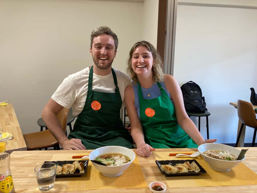 Osaka: Ramen and Gyoza Cooking Class in Dotonbori - Key points to know before booking