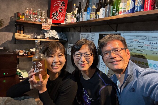 Osaka Sake Tasting & Takoyaki Cooking Experience - A filling meal, not just a sample