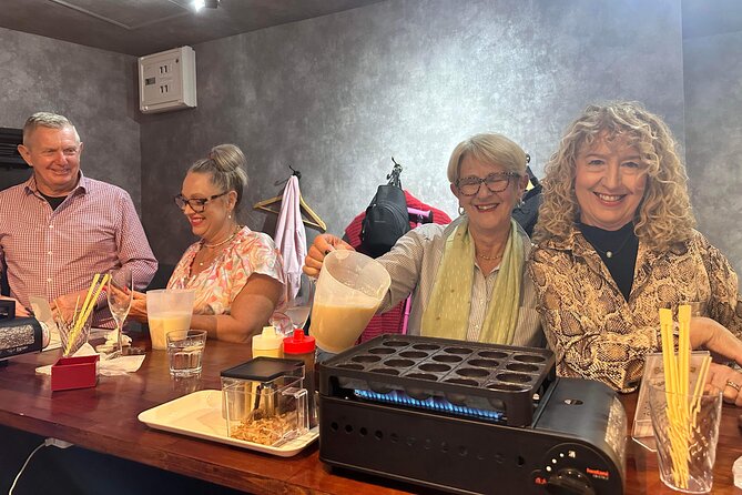 Osaka Sake Tasting & Takoyaki Cooking Experience - Timing, transport, and practical planning