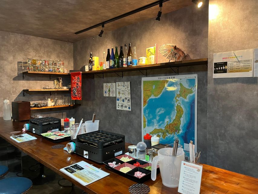 Osaka Sake Tasting with Takoyaki Cooking - The Main Drawbacks
