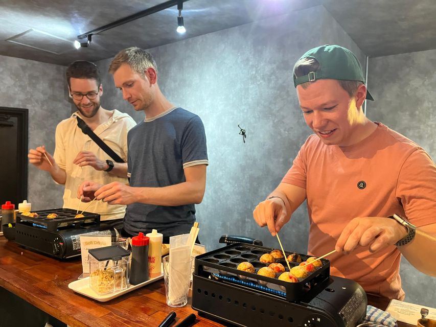 Osaka Sake Tasting with Takoyaki Cooking - Why Takoyaki and Sake Belong Together
