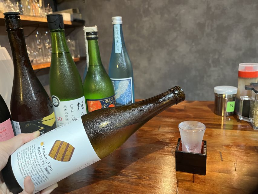 Osaka Sake Tasting with Takoyaki Cooking - Learning Sake Without the Jargon