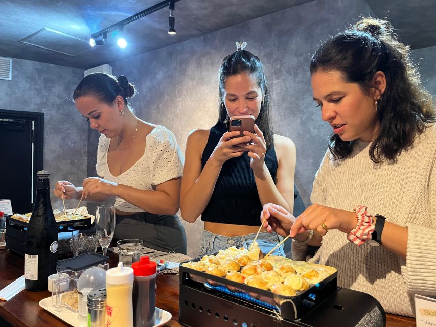 Osaka Sake Tasting with Takoyaki Cooking - What the Two Hours Are Really Worth
