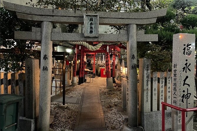 Osaka: Shinsekai Food Tour - 13 Dishes at 5 Local Eateries - Tsutenkaku Tower and the end of the evening