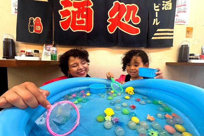Osaka Street Food Festival :Takoyaki&Okonomiyaki for Families - Super ball scooping and happi coats add the fun