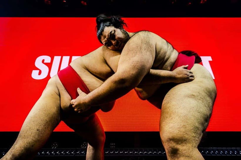 Osaka:SUMO BEATS SHOWCASE: Taiko Drum and Wagyu burger! - A New Umeda Stage for Traditional Japan