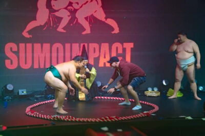 SUMO BEATS SHOWCASE: Taiko Drum and Wagyu burger!