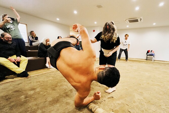 Osaka Sumo Experience with Live Show and Audience Challenge - Group size and the feel of the room