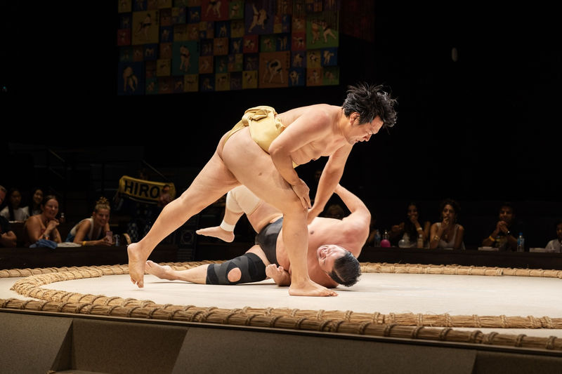 Osaka Sumo Show Experience with Food & Drinks - A sumo show, not a tournament