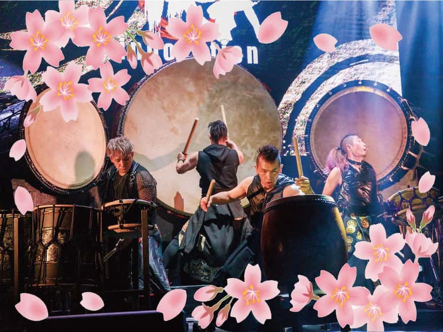 Osaka: UTAGE Japanese Taiko Live Show - The 180-centimeter drum and the opening impact