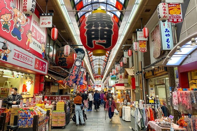 Osaka: Walking Tour to Local Gems, Food & Culture - Starting at Shinsaibashi With the City Close Around You