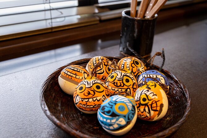 Otsu-e Folk Art Workshop & Local Culture Walk Near Kyoto - A 365-year sake tradition and an Otsu festival float