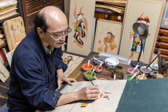 Otsu-e Folk Art Workshop & Local Culture Walk Near Kyoto - Inside an old Otsu merchant house