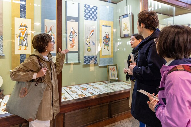 Otsu-e Folk Art Workshop & Local Culture Walk Near Kyoto - Old landmarks and the vanished lake view