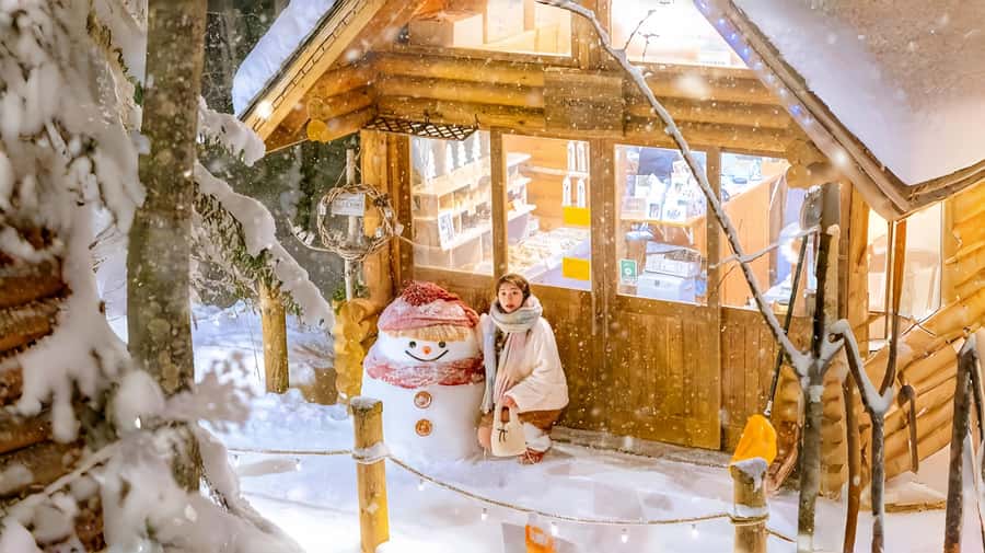 Penguin Fun & Snowmobile : Sapporo Winter (Asahiyama Zoo) - Starting from Sapporo and settling into the bus