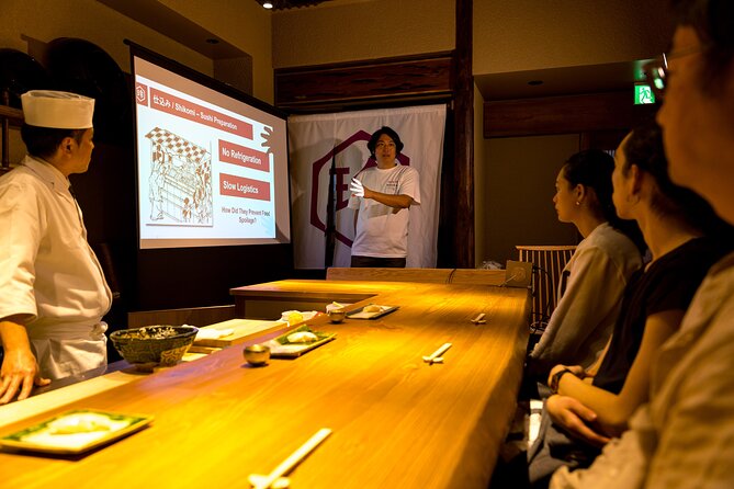 Premium 14-Piece Sushi & Cultural Discovery with Chef Interaction - The Kanda, Ochanomizu, and Akihabara setting