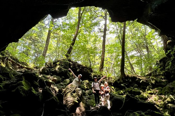 Private guided hidden gems tour by local English speaking driver - Aokigahara forest and a more rugged cave visit