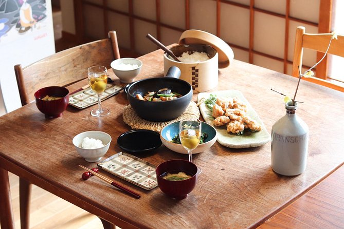 Private Kyoto Cooking Class with Aki in a Beautiful Wooden House - Cooking with Aki for about one hour