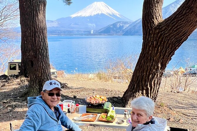 Private Mt Fuji Tour from Tokyo: Scenic BBQ and Hidden Gems - Lake Motosu and the BBQ by the water