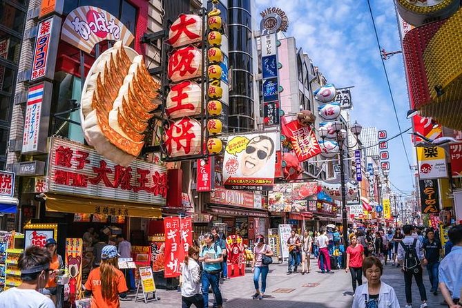 Private Osaka Tour with Government Licencsed Guide and Vehicle (Max 7 persons) - Dotonbori and Shinsaibashi: Osaka in lights and food