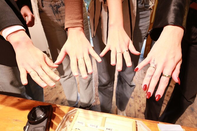 Private Ring Craft Experience in Nagasaki - Learning Tankin through simple hammer marks