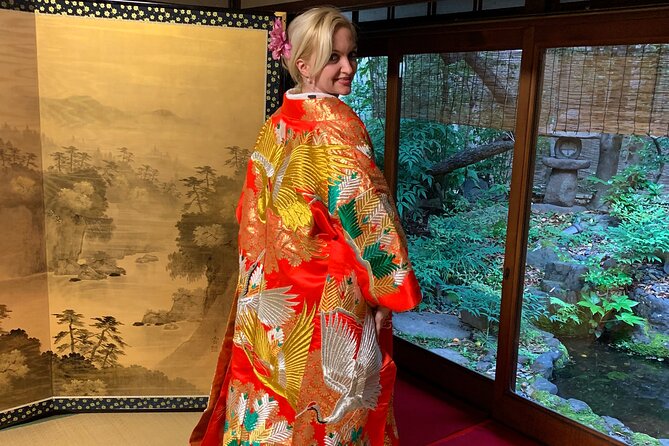 Private Tea Ceremony and Sake Tasting in Kyoto Samurai House - Kimono, Samurai Clothing, and Katana Photos
