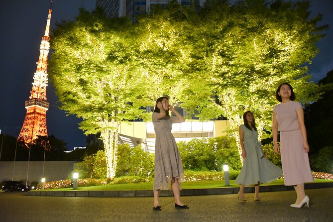 Private Tokyo Night Tour - Tokyo Tower, the evening’s signature photo stop