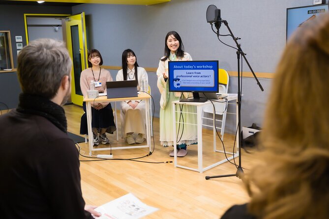 Professional Japanese Anime Voice Acting Workshop in Tokyo - Choosing a role and handling the Japanese script